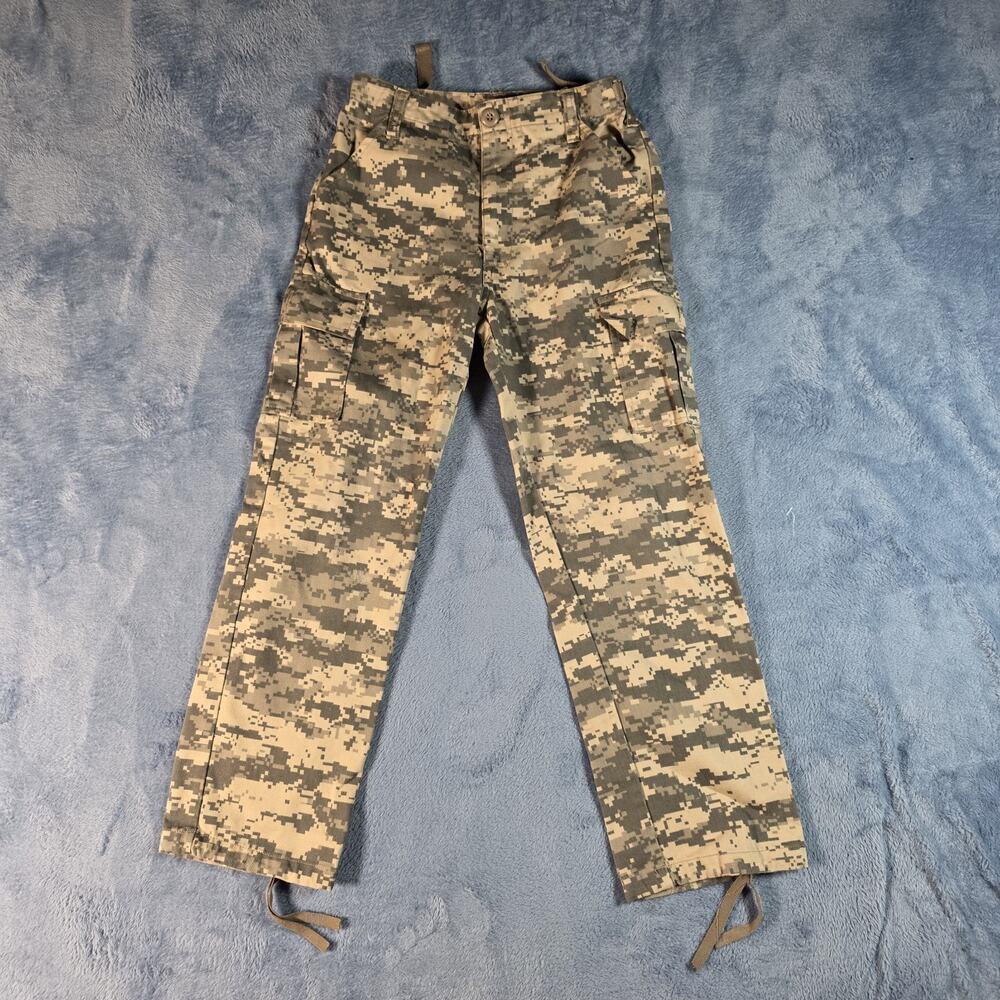 Rothco Boys Medium Digital Camo BDU Cargo Pants ACU Military Tactical Youth